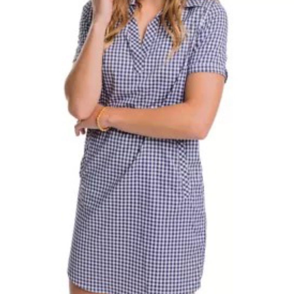 Southern Tide XS Checkered Dress